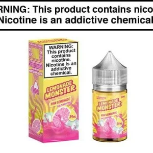 PINK LEMONADE BY LEMONADE MONSTER SALT NIC 30ML