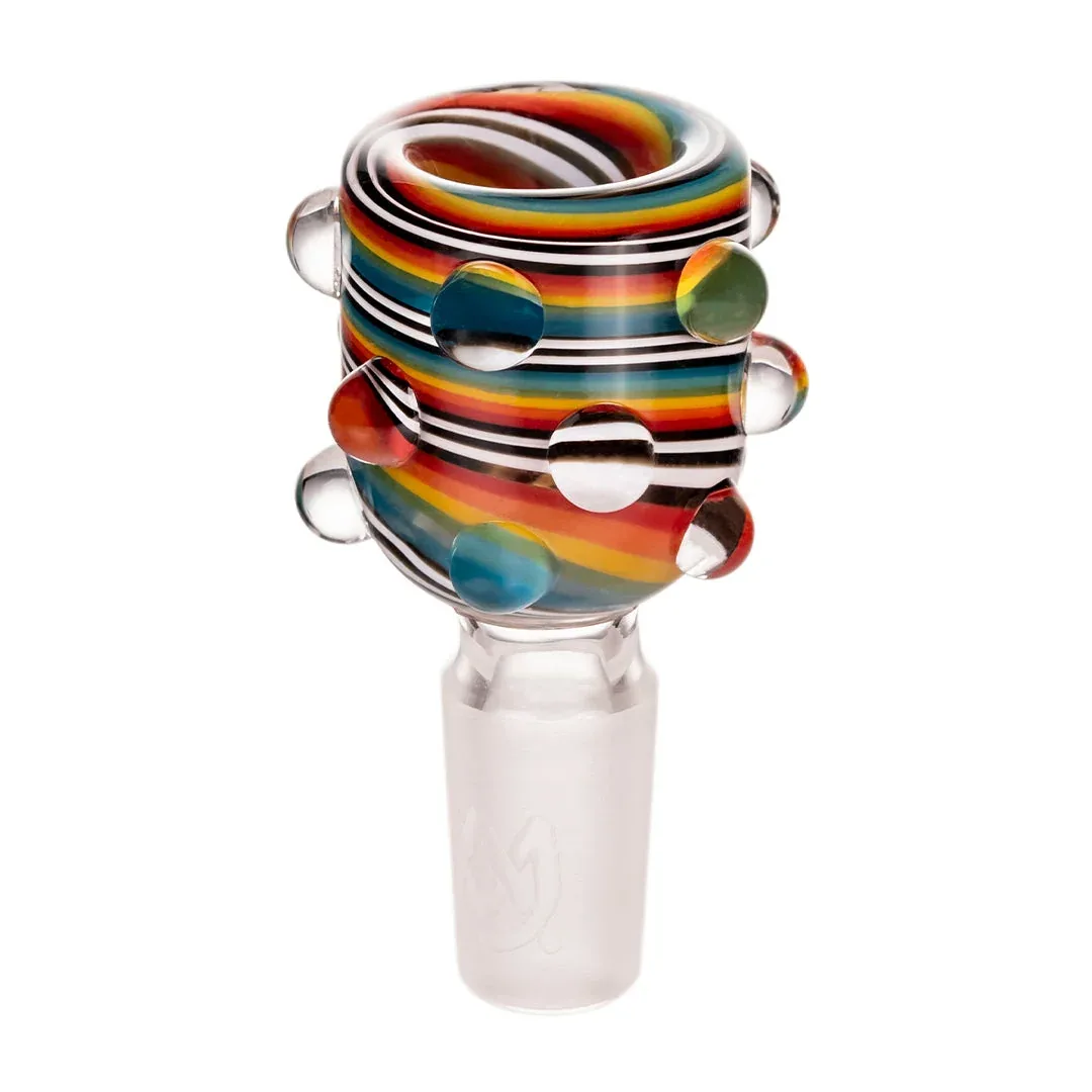 MJ Arsenal Hobnail Rainbow Bowl