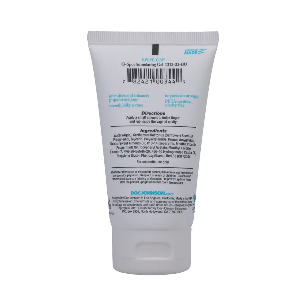 Spot-On G-Spot Stimulating Gel 2oz. - Image 2