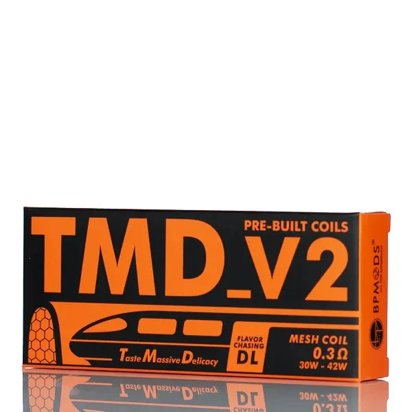 BP MODS TMD V2 REPLACEMENT COILS – PACK OF 5 - Image 2