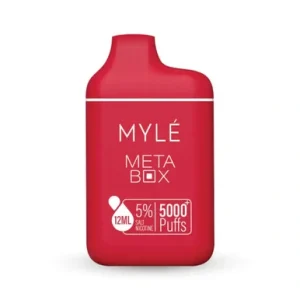 Myle Meta Box Disposable 5000 Puffs Red Apple