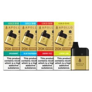 Gold Bar Apollo 20K Reusable Vape