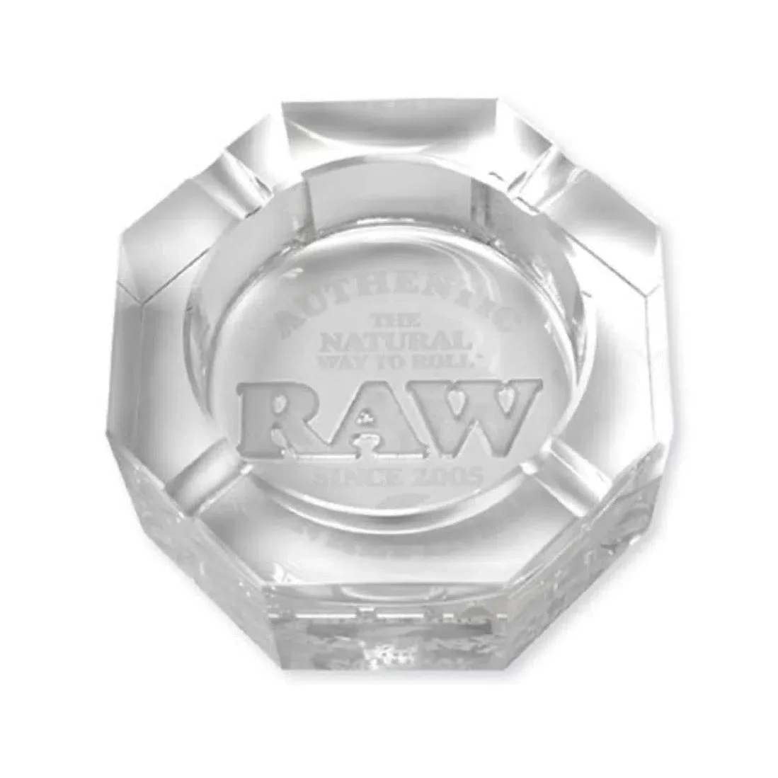 RAW Crystal Glass Ashtray - Image 2
