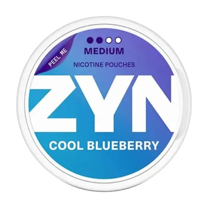 Zyn Nicotine Pouches Medium 6mg – Cool Blueberry