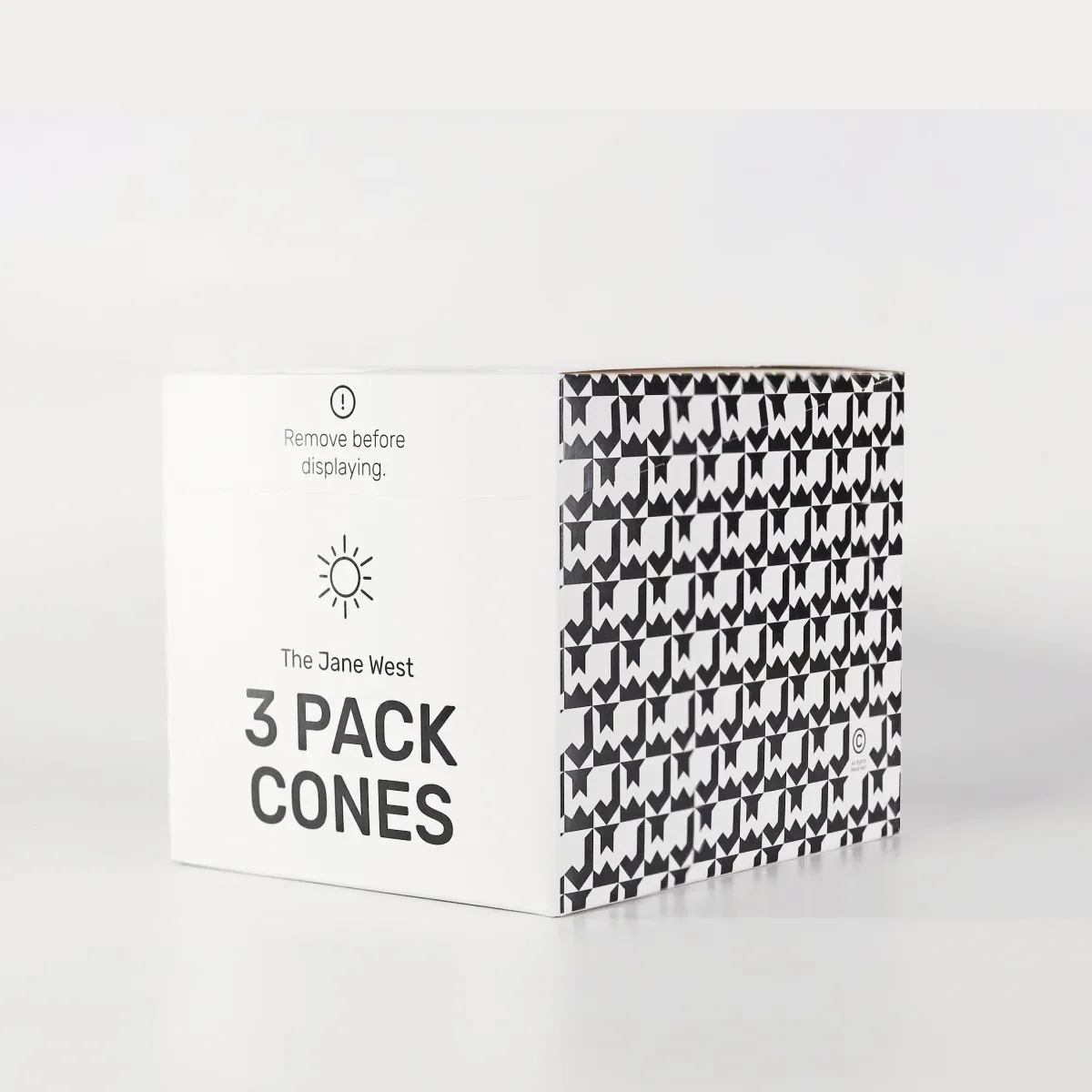 30 count 3-Pack Cones POS Display Pack (Day) - Image 2