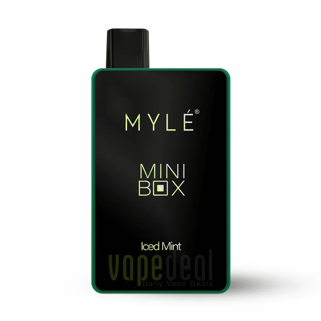 Myle Mini Box Disposable Device 1500 Puffs - Iced Mint