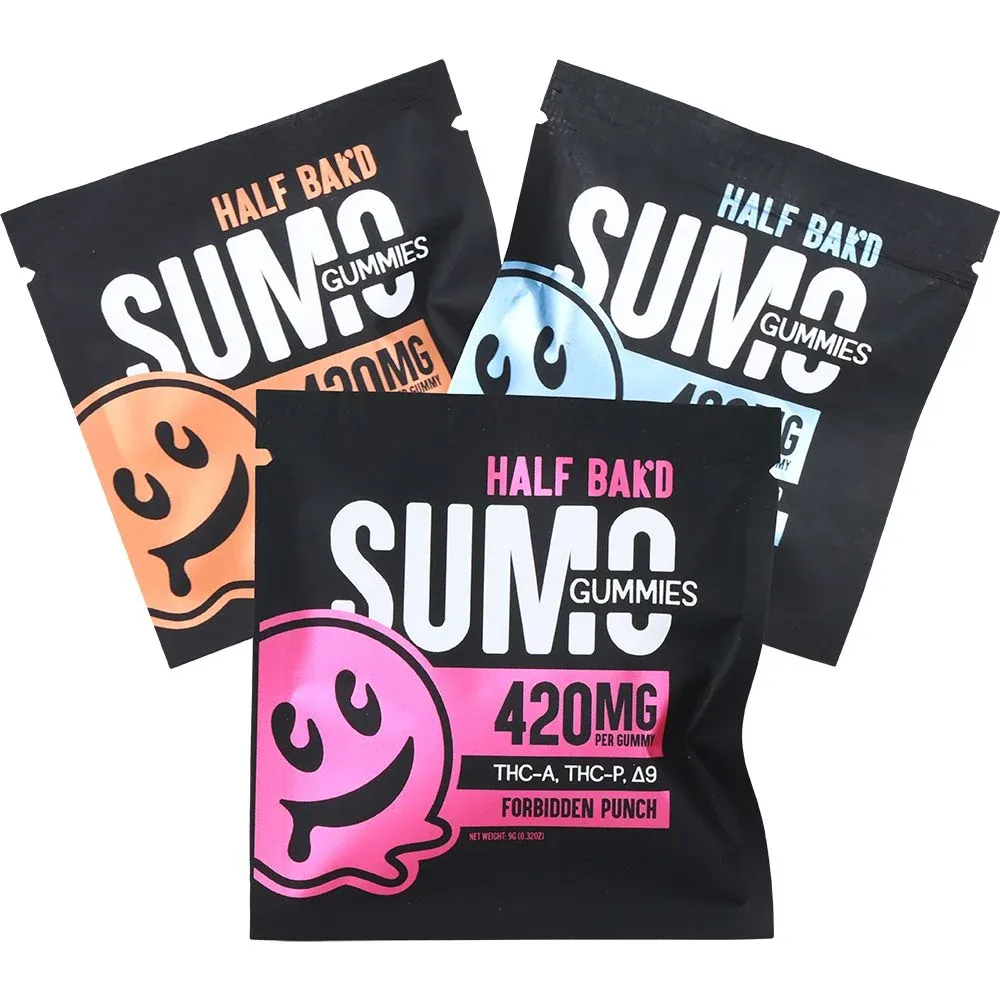 Half Bak'd Sumo THCA, THCP & D8 Gummies - Image 2