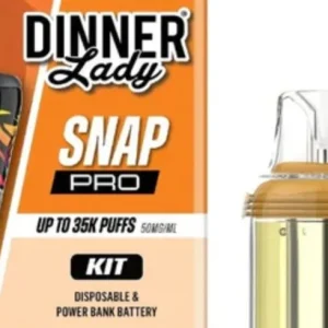Dinner Lady Snap Pro Review: Two-Part Vape with British Flavors