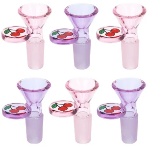 6CT BUNDLE - Cherry Funnel Bowl - 14mm M