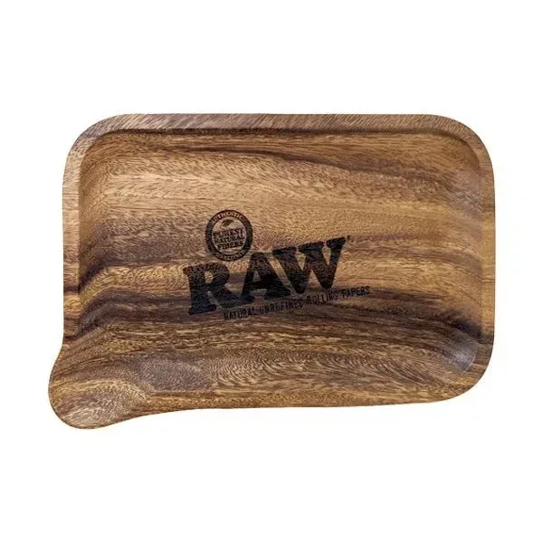 RAW Wooden Pour Rolling Tray