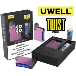 Uwell Caliburn AK3 Pod Kit & Salt 10mL Bundle