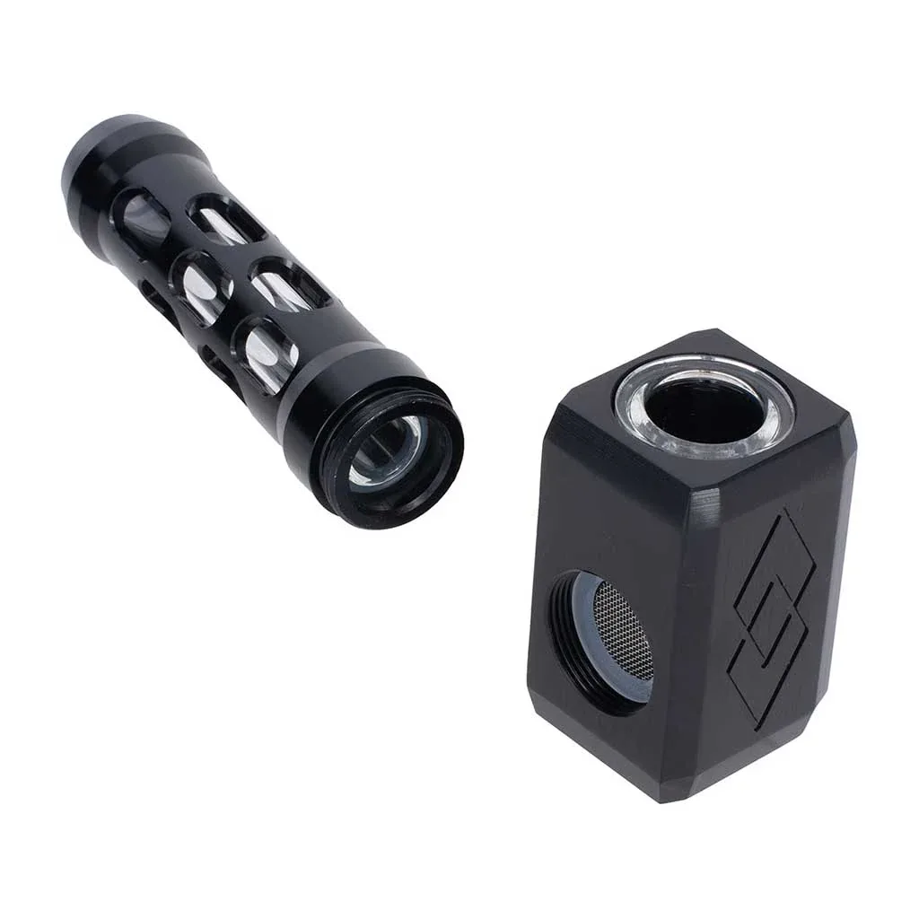 Hammer Aluminium Glass Pipe - Image 2