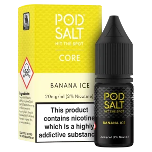 !!! Banana Ice Pod Salt Core 10ml nicotine salt e-liquid !!!