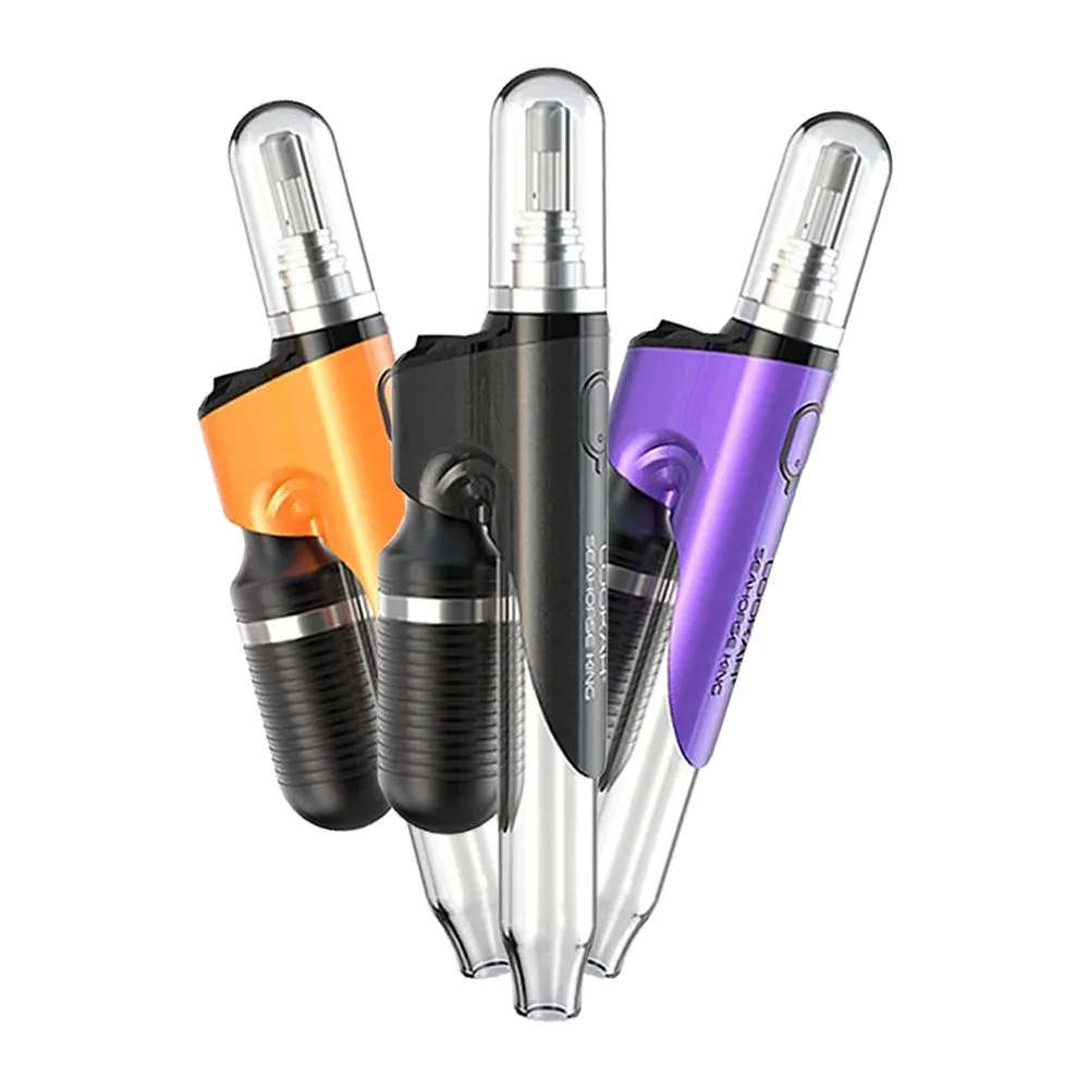 10CT DISPLAY - Lookah Seahorse King Electric Dab Pen - 950mAh / Assorted Colors - Image 2