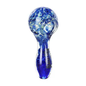 Death Row Records US Frit Glass Spoon Pipe | 4"