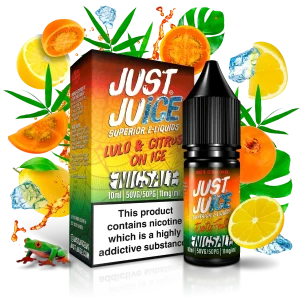 Lulo & Citrus on Ice Just Juice 10ml nicotine salt e-liquid