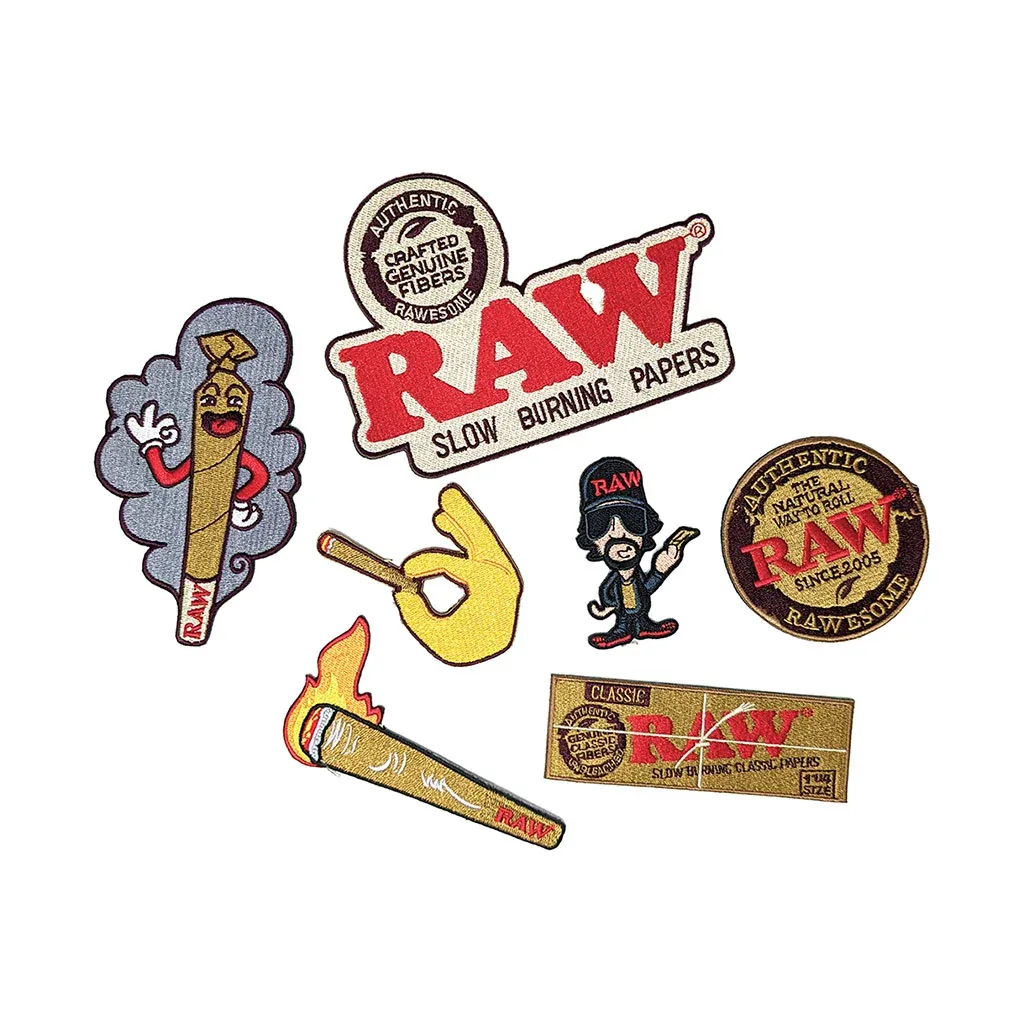 7CT. RAW Mixed Patches
