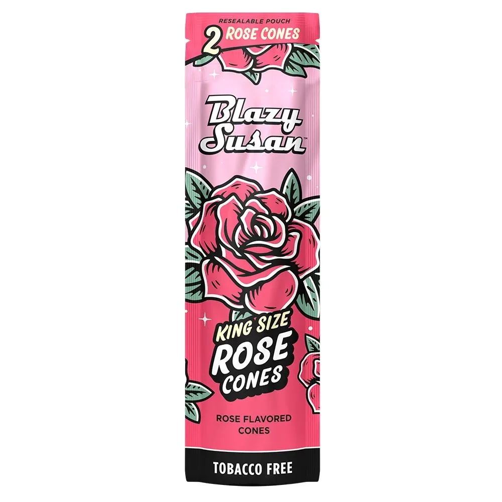10CT DISPLAY - Blazy Susan Rose Cones - 2PK - Image 2