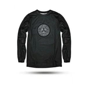 Mothership Glass Nebula Long Sleeve Shirt Black