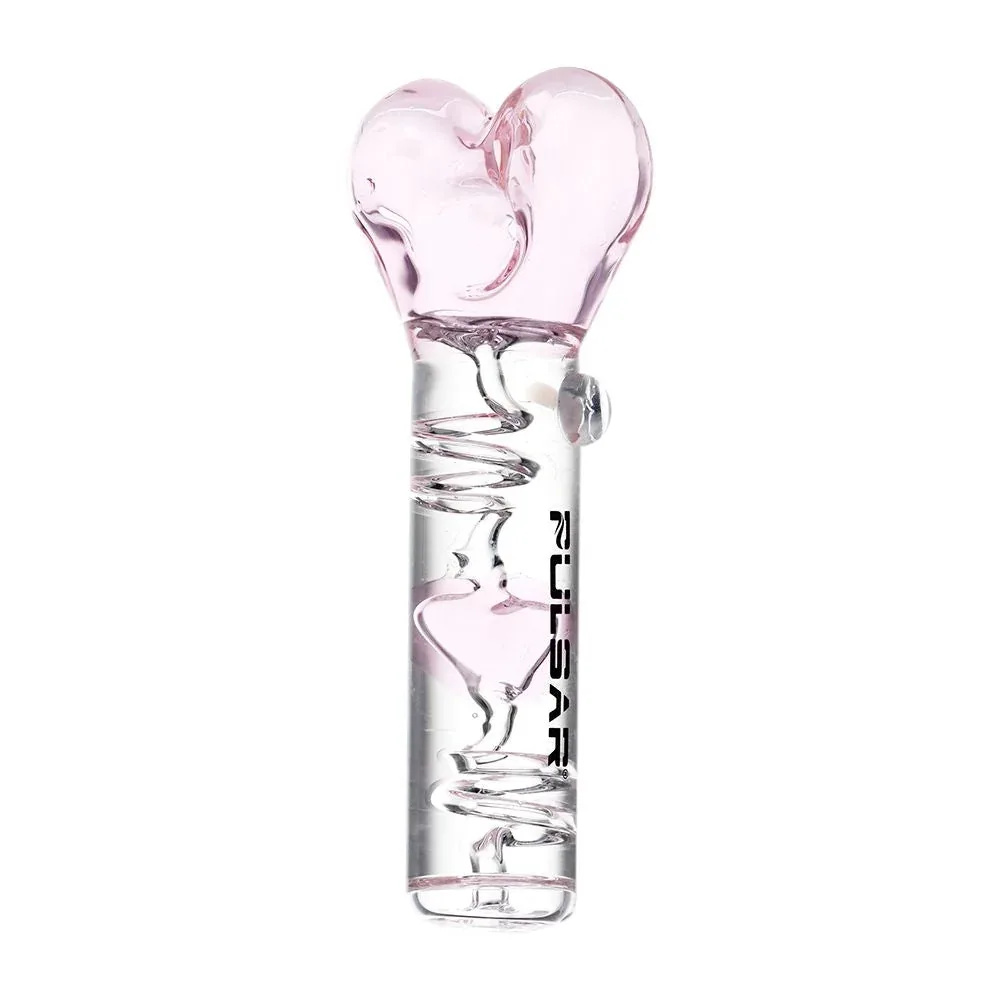 Pulsar Cool Down My Heart Glycerin Glass Hand Pipe - 5.5"