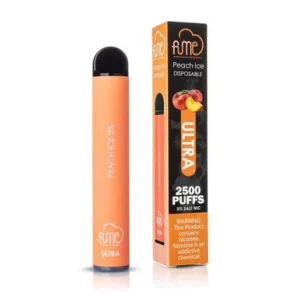 Fume Ultra Disposable 2500 Puffs Peach Ice