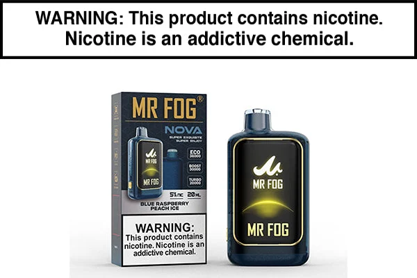 MR FOG NOVA 36K DISPOSABLE VAPE – 36,000 PUFFS