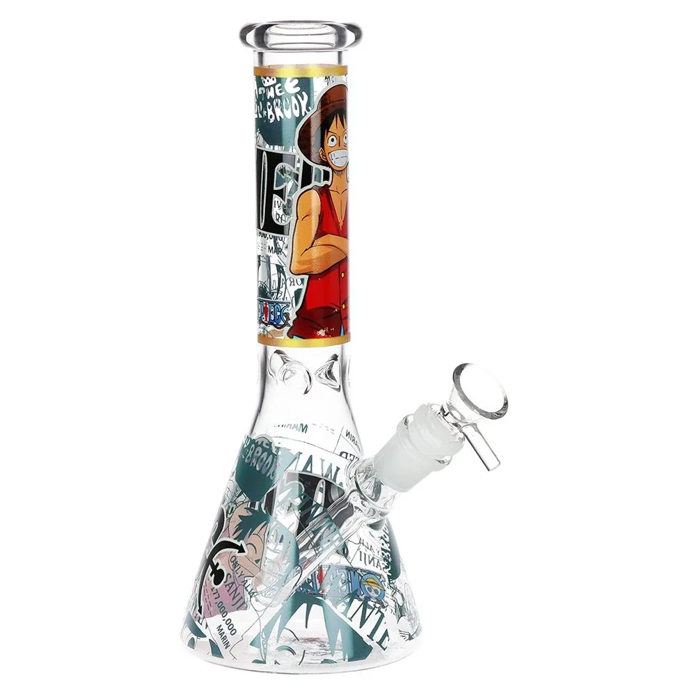 One Treasure Beaker Glass Water Pipe | 10.25" | 14mm F - Image 2