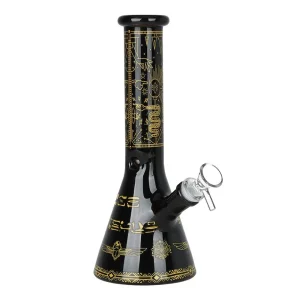 Infernal Eye Beaker Glass Water Pipe - 9.75" / 14mm F