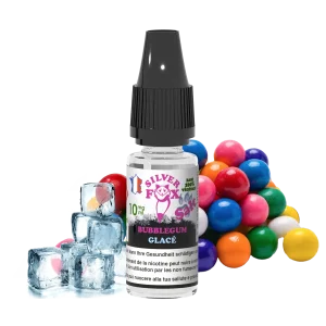 BUBBLEGUM ICE Silver Fox 10ml nicotine salt e-liquid
