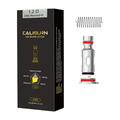Uwell Caliburn G2 Coils UN2 Meshed-H 1.2 ohm Coil pack of 4