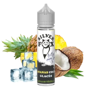 Pineapple Coconut ice Silver Fox 50ml shake and vape e-liquid