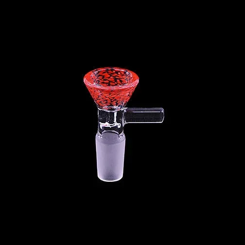 Colorful Glass Bowl with Handle - Image 2