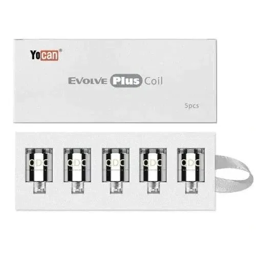 Yocan Evolve Plus Dual Quartz Coil 5Pk - Image 2