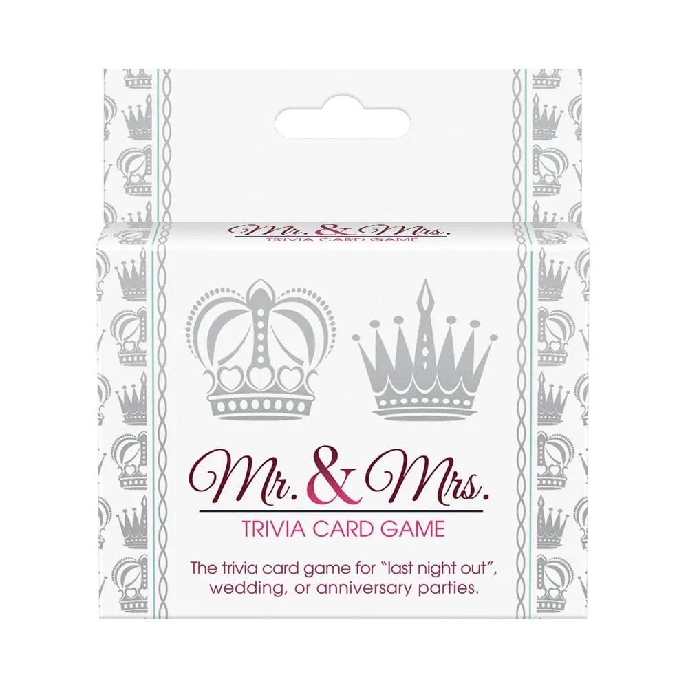 Mr. and Mrs. Trivia Card Game - Image 2