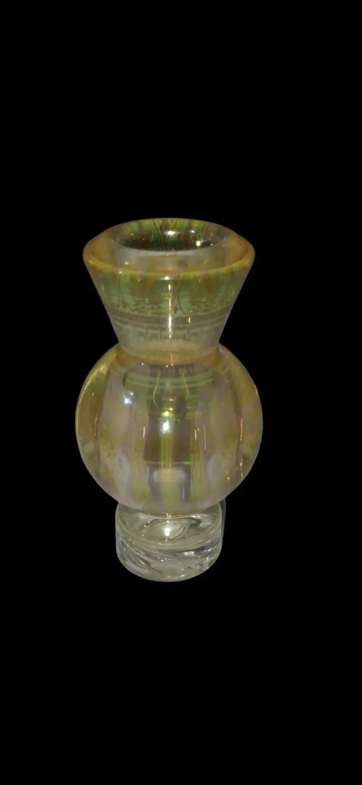 Mothership Glass “Gaze Series” Clear Bubble Cap