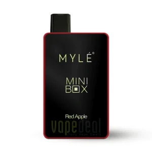 Myle Mini Box Disposable Device 1500 Puffs - Red Apple