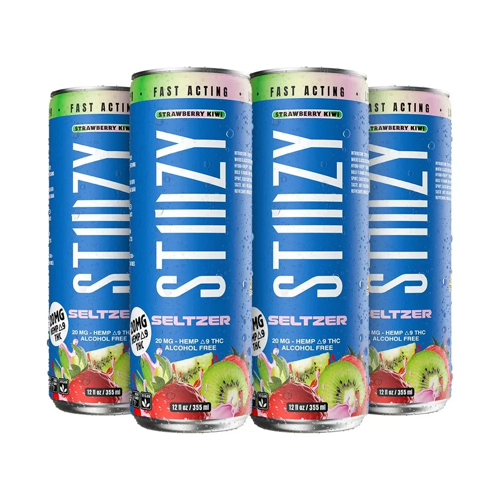STIIIZY D9 Hemp Seltzer | 12oz | 20mg | 24ct Case - Image 2