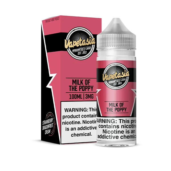 Vapetasia Milk of the Poppy eJuice