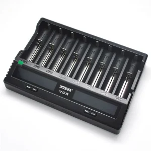 XTAR VC8 8 Bay Smart Li