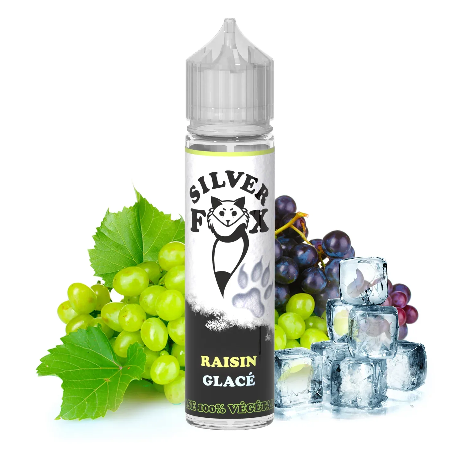 Grape ice Silver Fox 50ml shake and vape e-liquid
