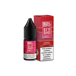 Cherry Menthol IVG Beyond 10ml nicotine salt e-liquid