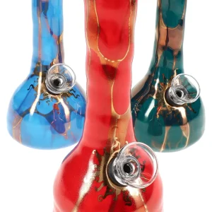 Ancient Creations Ceramics Mini Ceramic Water Pipe – 5″ – US-Made