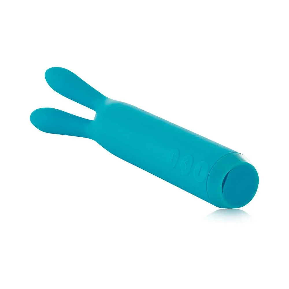 Je Joue Rabbit Bullet Vibrator Rechargeable Silicone Teal - Image 2