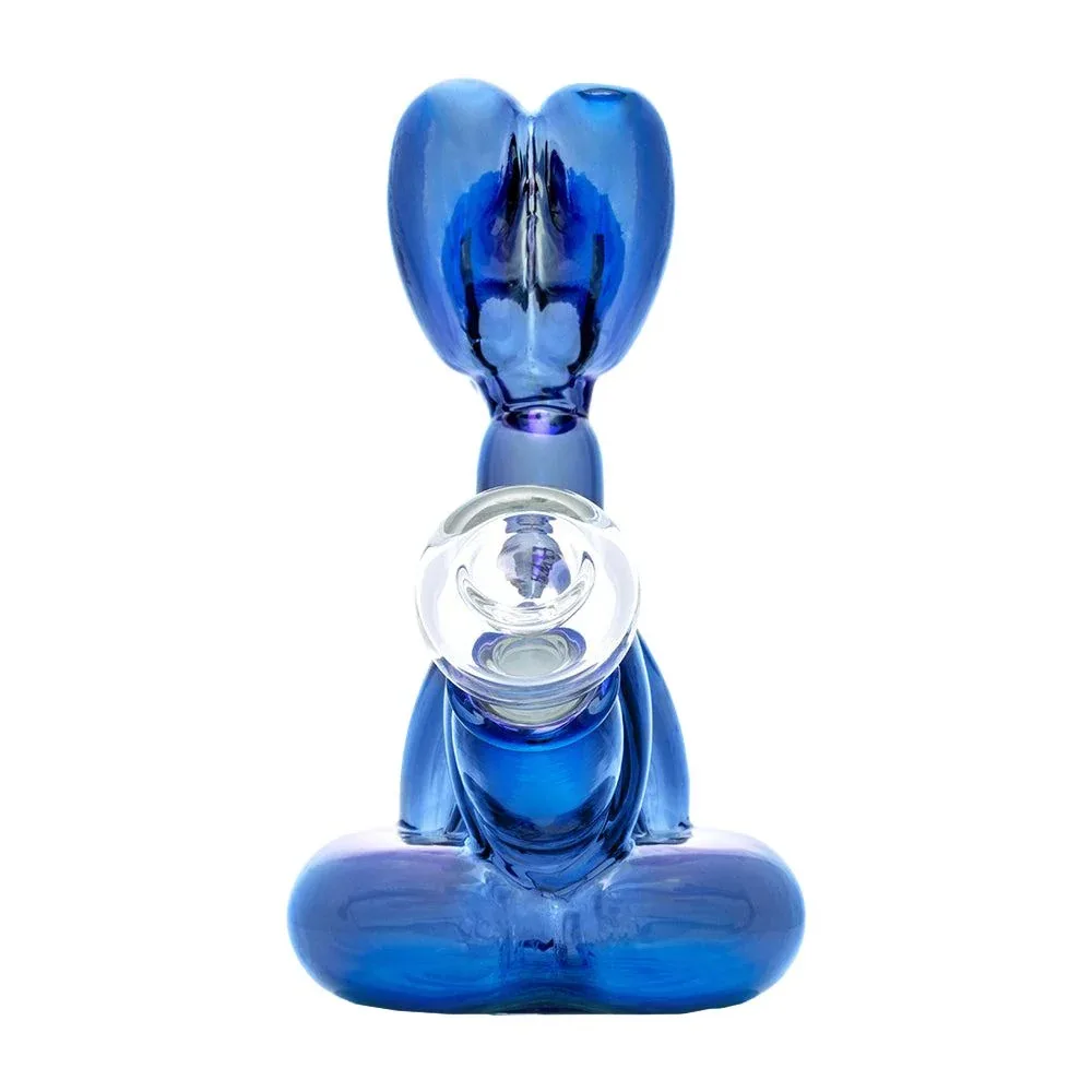 Hemper Balloon Dog Glass Water Pipe - 5.5" / 14mm F - Image 2