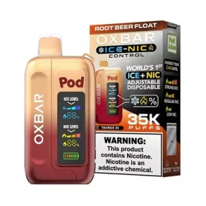 Oxbar Pod x Ice Nic Vape Root Beer Float