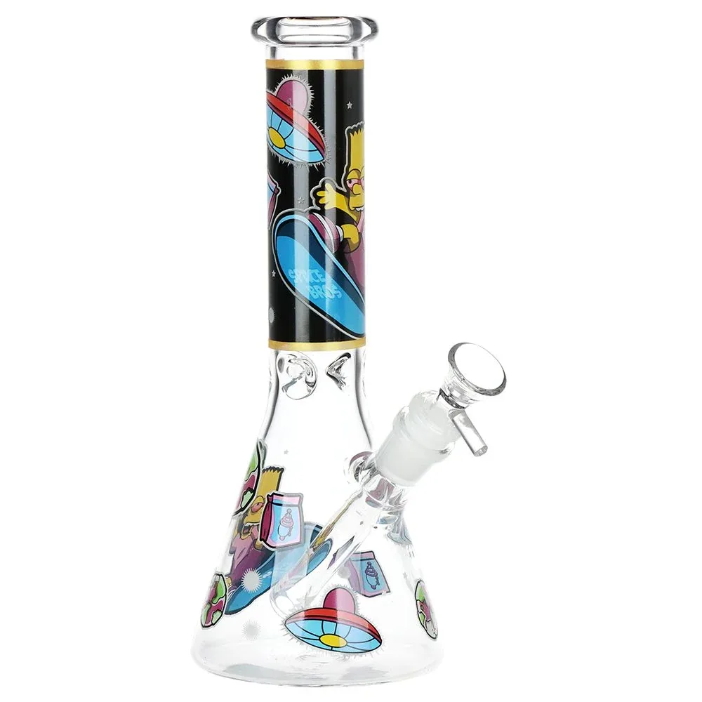 Don't Have A Cow Beaker Glass Water Pipe - 10" / 14mm F / Designs Vary - Image 2