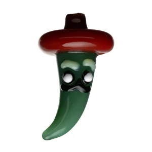 Human Grade Chili Pepper Glass Carb Cap