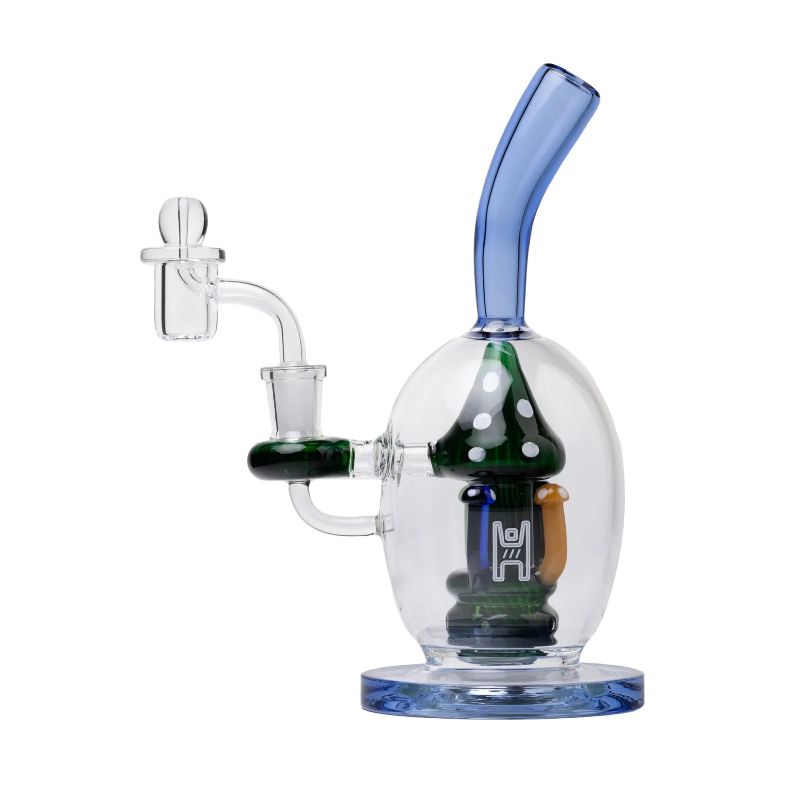 Human Grade Mushroom Globe Glass Rig - Image 2