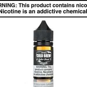 MACCHIATTO BY NITRO'S COLD BREW SALTS 30ML