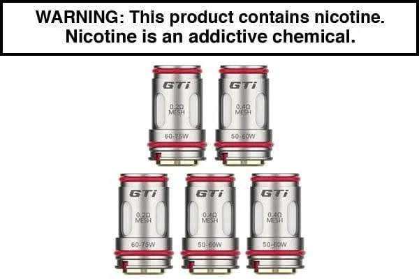 VAPORESSO GTI REPLACEMENT COILS (5 PACK)